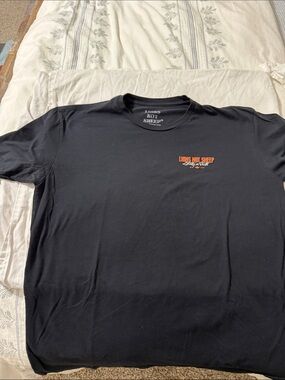 Black Graphic Crewneck Tee